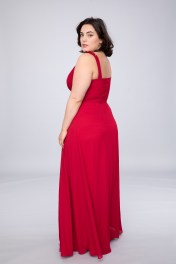 Avondjurk met tailleband