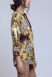 Fantasie print blouse