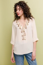 lange mouw blouse