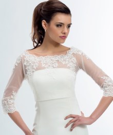 Bolero met glasparels