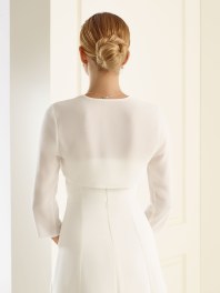 Korte chiffon jas