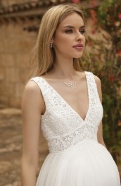 Positie kant bruidsjurk