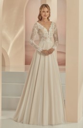 Trouwjurk met mouwen