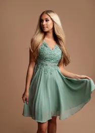 Cocktailjurk met borduursel