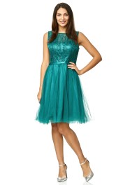 Cocktailjurk met glitters