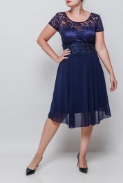 Cocktailjurk met glitters