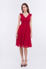 Bordeaux cocktailjurk