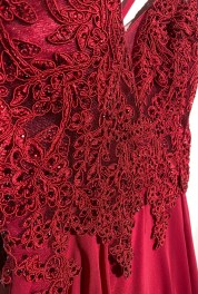 Cocktailjurk met details