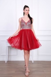 Cocktailjurk met glitters