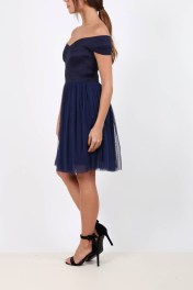 Cocktailjurk met open rug