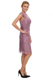 Cocktailjurk met sjaal