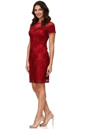 Cocktailjurk met glitter