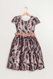 Meisjesjurk met motieven