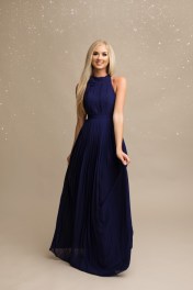 Marineblauwe galajurk