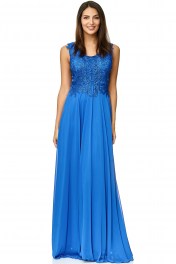 Embroiled maxi gown