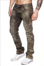 Brown stretch jeans