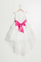 Bruidsmeisjesjurk met strik