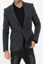 Blazer met kraag