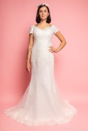 Trouwjurk korte mouw