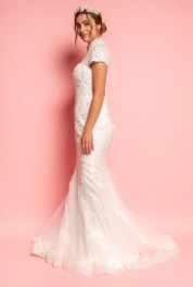 Trouwjurk met pailletten